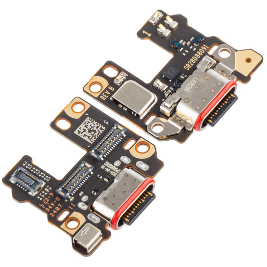 Placa cu Conector Incarcare - Microfon Motorola Edge 40 Neo, Service Pack 5P68C23165