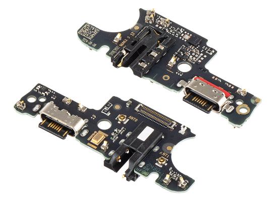 Placa cu Conector Incarcare - Audio - Microfon Motorola Moto G55, Service Pack 5P68C28436