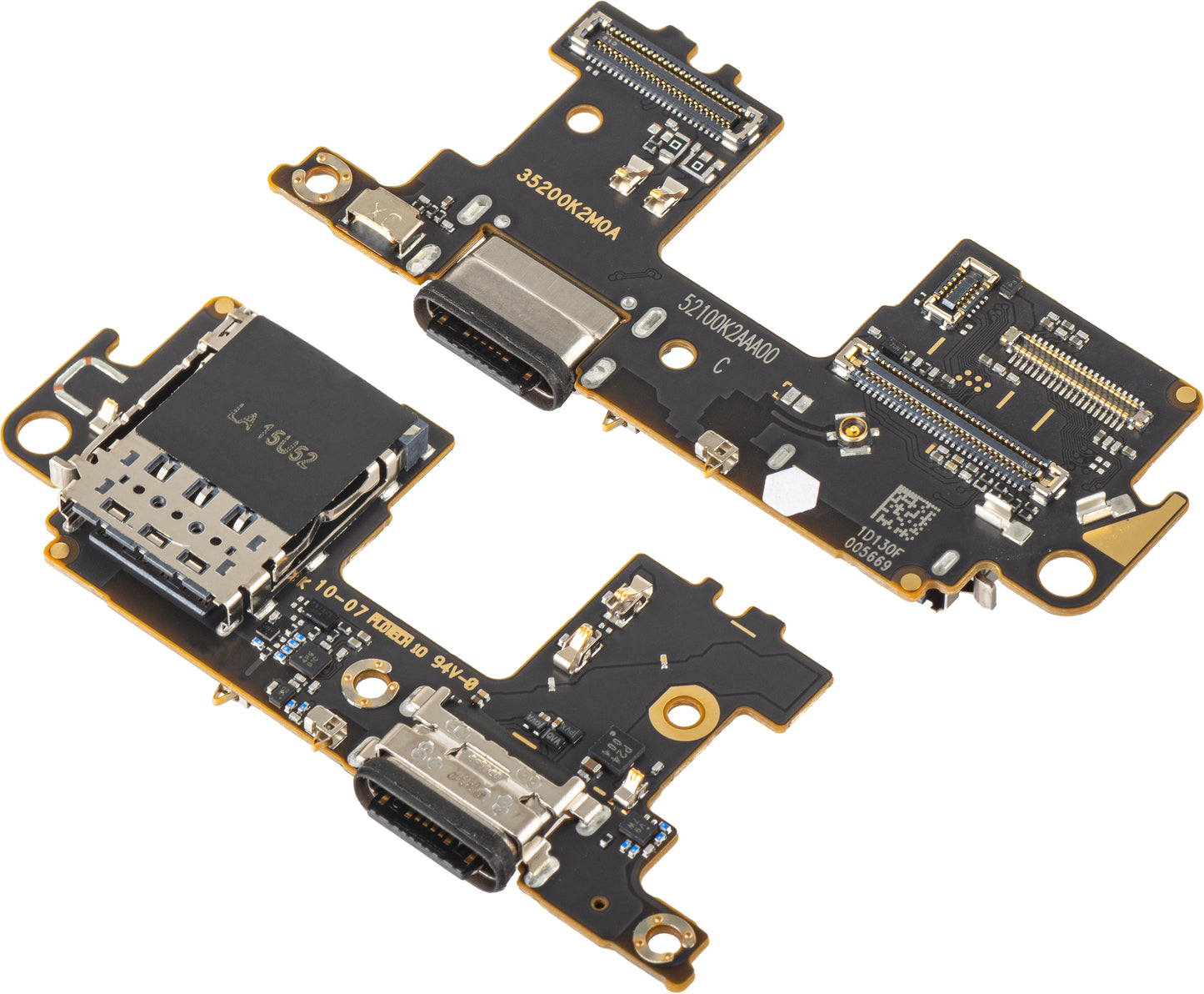 Placa cu Conector Incarcare - Microfon - Modul Cititor SIM Xiaomi Mi 11 5G, Service Pack 56000F00K200