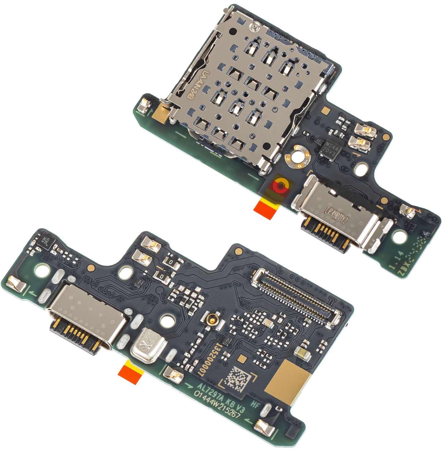 Placa cu Conector Incarcare - Microfon - Modul Cititor SIM Xiaomi Redmi Note 14 4G, Service Pack 5600020000700