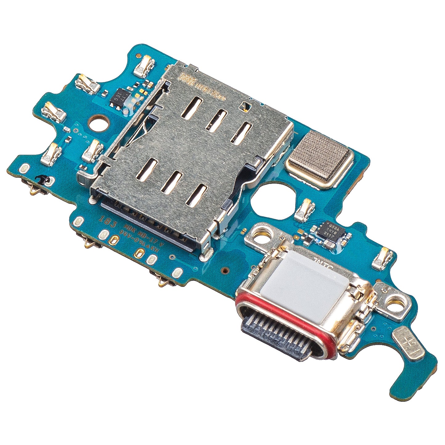 Placa cu Conector Incarcare - Microfon - Modul Cititor SIM Samsung Galaxy S21 5G G991, Service Pack GH96-14033A