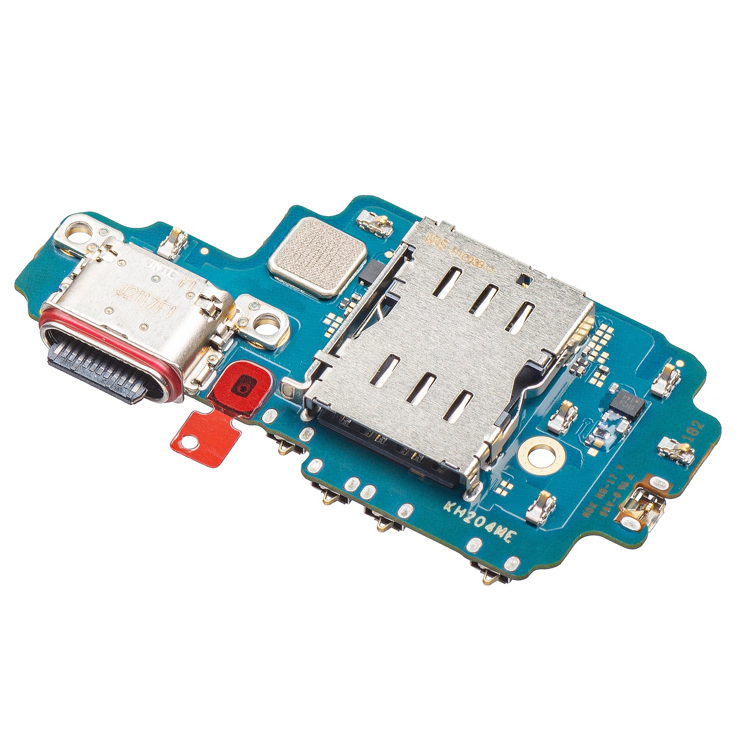Placa cu Conector Incarcare - Microfon - Modul Cititor SIM Samsung Galaxy S22 Ultra 5G S908, Service Pack GH96-14802A
