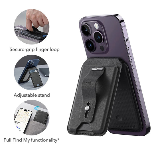 Portofel MagSafe, ESR, Findy my Wallet 3C, Negru