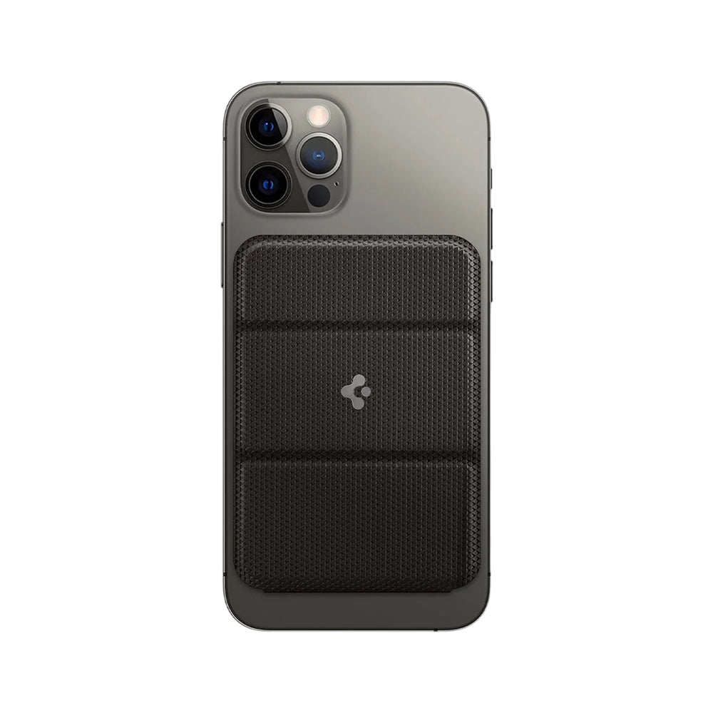 Portofel MagSafe, Spigen, MagFit Smart Fold, Gri AMP02766