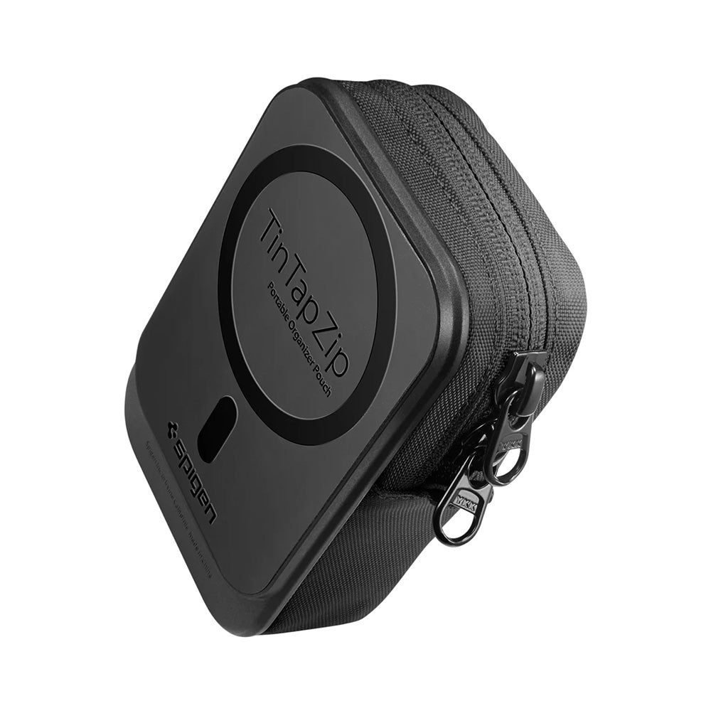 Portofel MagSafe, Spigen, TinTap ZIP MagFit 2, Negru AFA11564