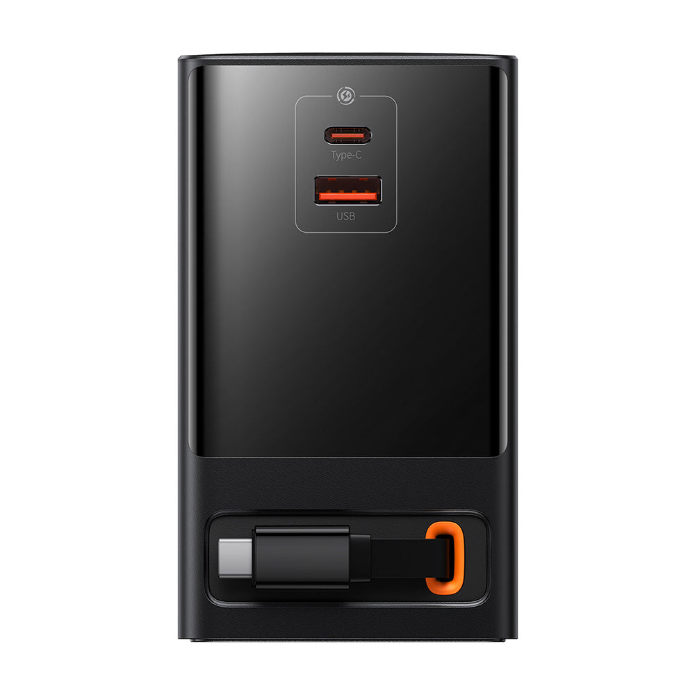 Prelungitor Baseus PowerCombo US, 3 x Prize, Negru PSLR000101