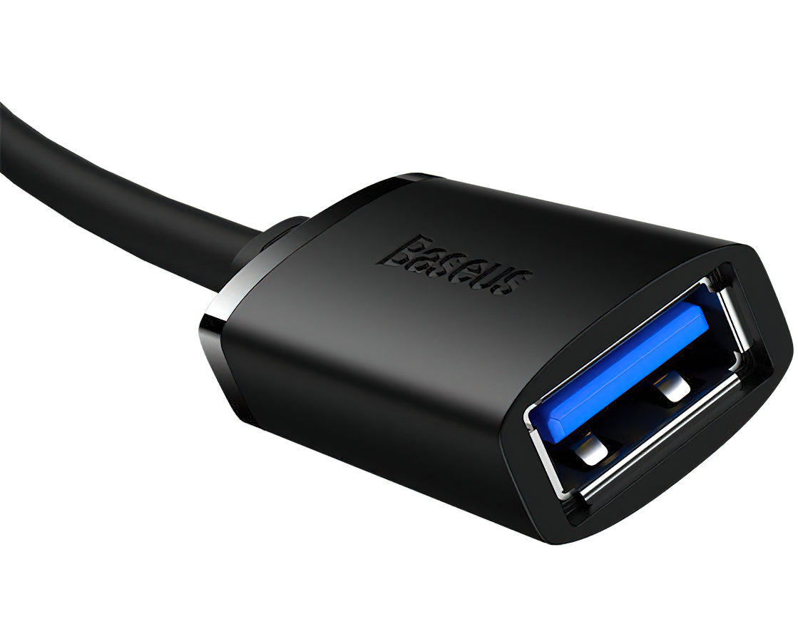 Prelungitor USB 3.0 Baseus AirJoy Series, 1.5m, Negru B00631103111-02