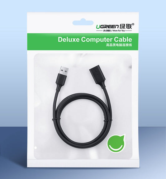 Prelungitor USB 3.0 UGREEN US129, 3m, Negru