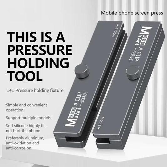 Presa MaAnt A Clip, Set 2 bucati, Gri