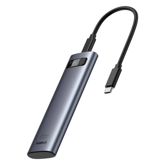 Rack Baseus FlyJoy Series pentru SSD SATA M.2 NVMe, Gri B00760600811-02