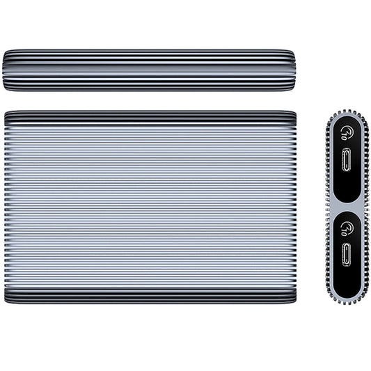 Rack Orico AM2C3-2N Dual Disk pentru SSD M.2 NVMe, Gri