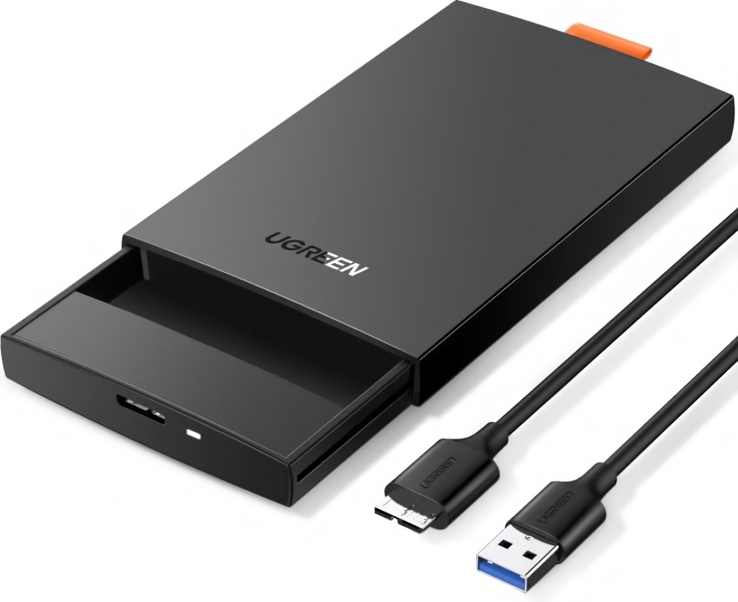 Rack UGREEN CM237 pentru HDD / SSD SATA 2.5inch, USB 3.0, Negru