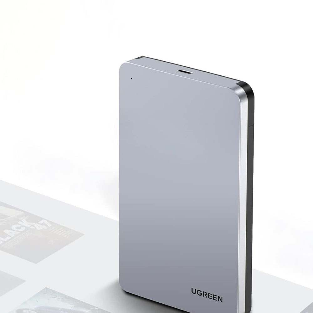 Rack UGREEN CM300 (70499) pentru HDD / SSD SATA 2.5inch, USB-C, Gri