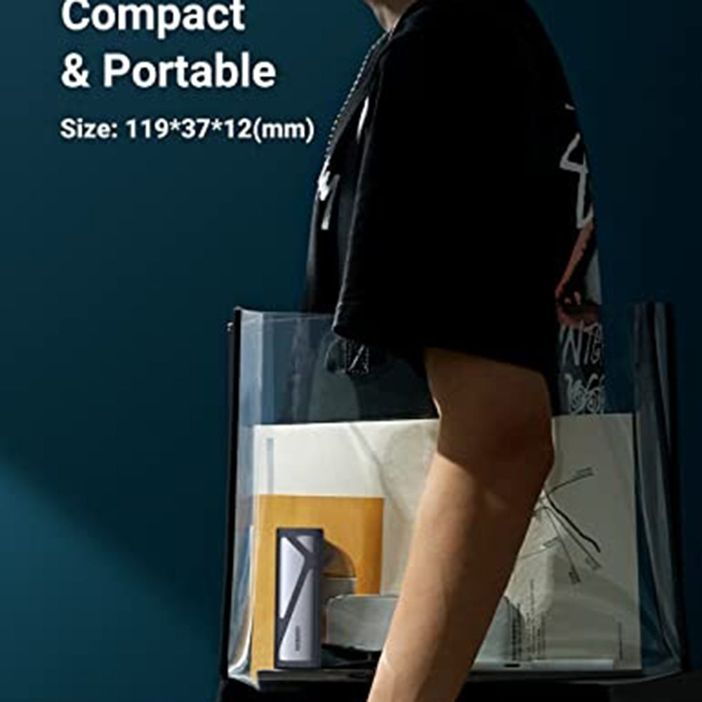 Rack UGREEN CM400 (10902) pentru SSD M.2 NVMe, Gri