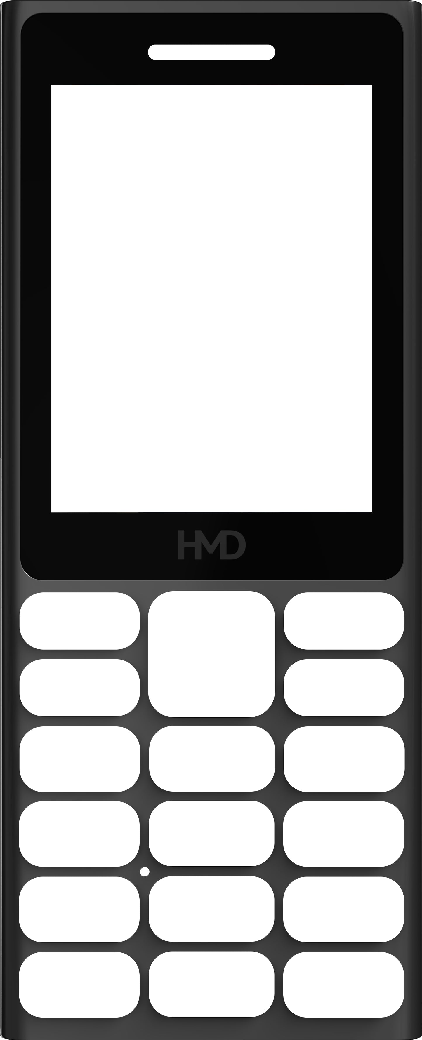 Rama Display HMD 105 4G, Neagra, Service Pack 5001000445SH0