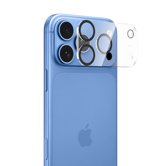 Rama protectie Camera Spate Tech-Protect Cam Fit+ pentru Apple iPhone 18 Pro Max, Sticla Securizata, Transparenta