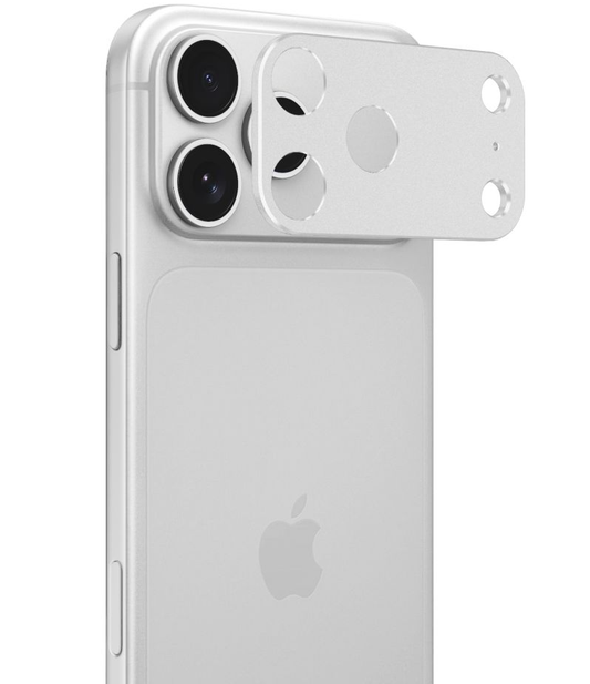 Rama protectie Camera Spate Tech-Protect Camalloy Fit+ pentru Apple iPhone 18 Pro Max, Aluminiu, Argintie