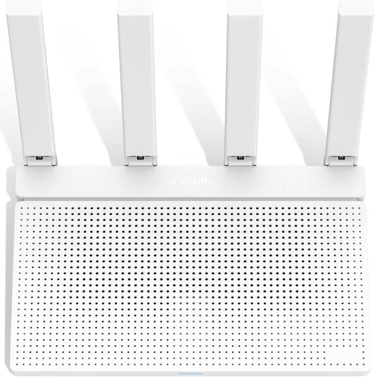 Router Wireless Xiaomi AX3000T, Dual Band, Wi-Fi 6, Alb DVB4423GL