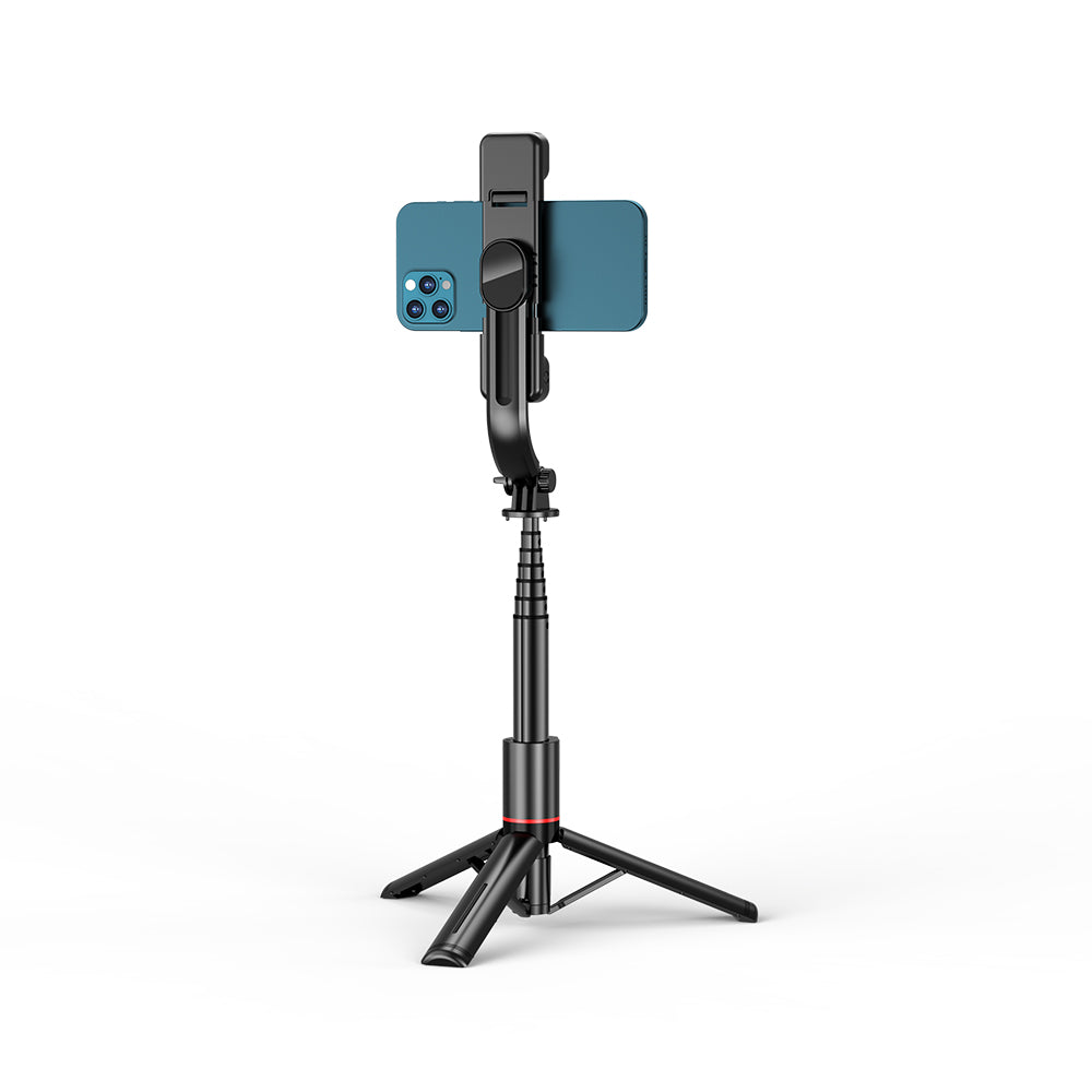 Selfie Stick Bluetooth Techsuit L12D, Universal, Negru