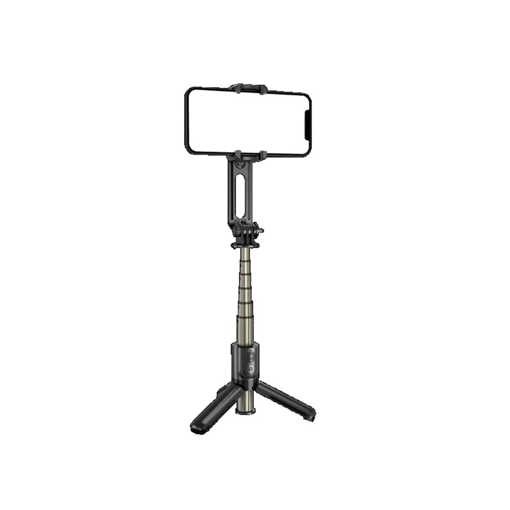 Selfie Stick Bluetooth Techsuit L18Mini, Universal, Negru