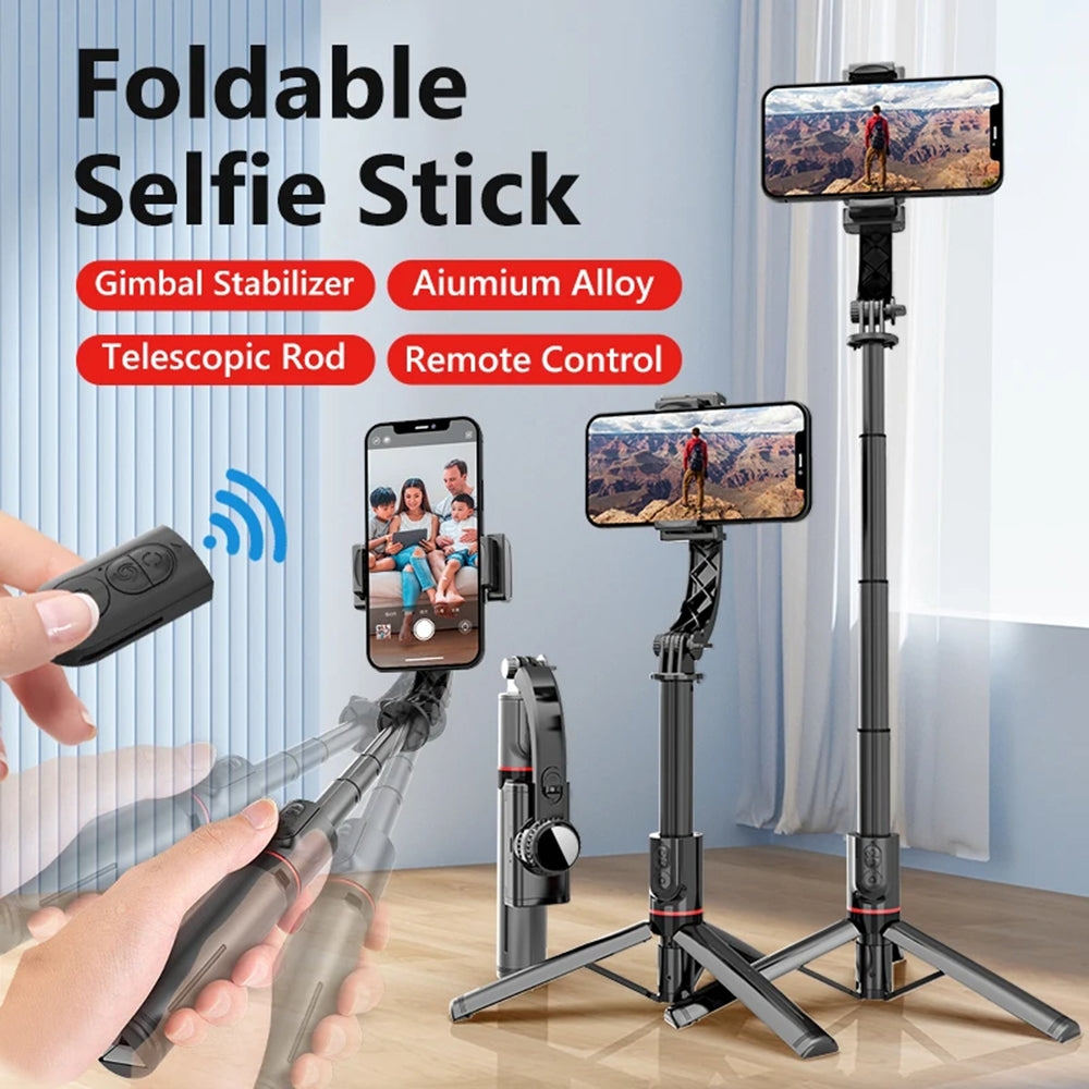 Selfie Stick Bluetooth Techsuit L19, Universal, Negru