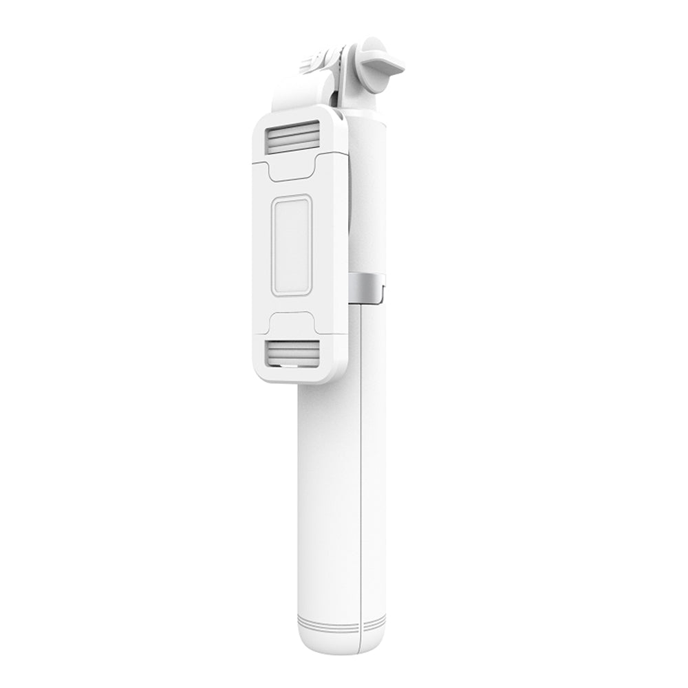 Selfie Stick Bluetooth Techsuit Q01, Universal, Alb