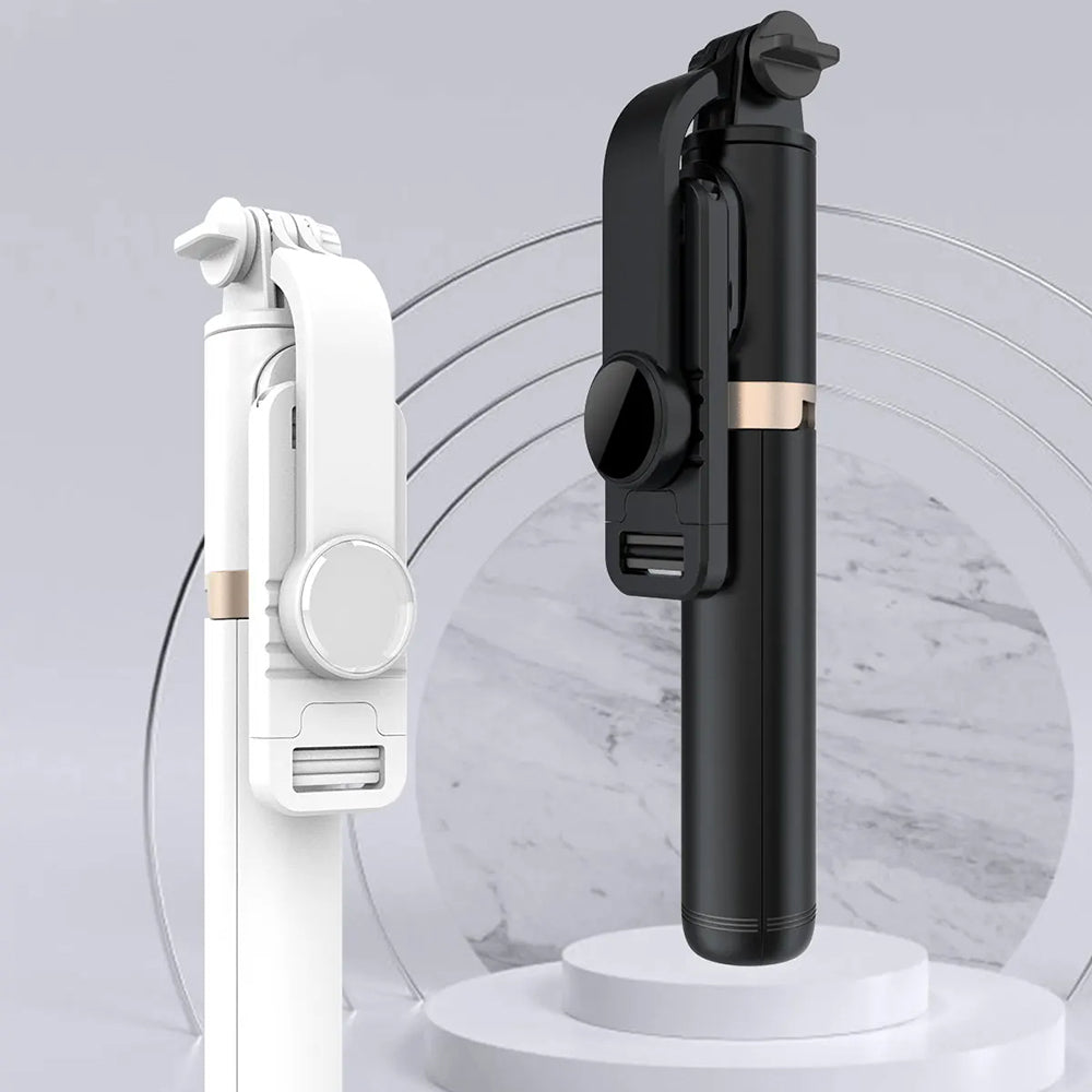 Selfie Stick Bluetooth Techsuit Q03, Universal, Negru