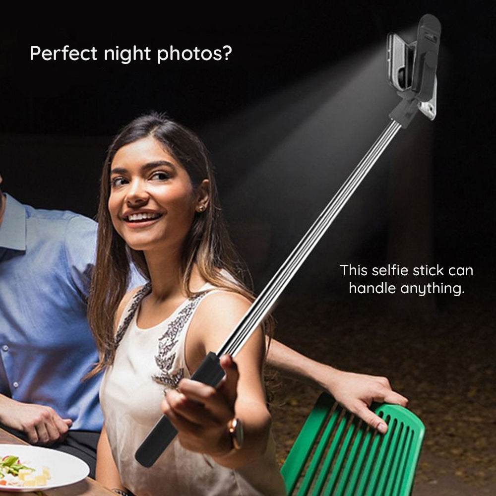 Selfie Stick Bluetooth Techsuit S05-S, Universal, Negru