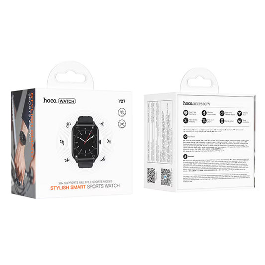 Smartwatch HOCO Y27 Call, Negru