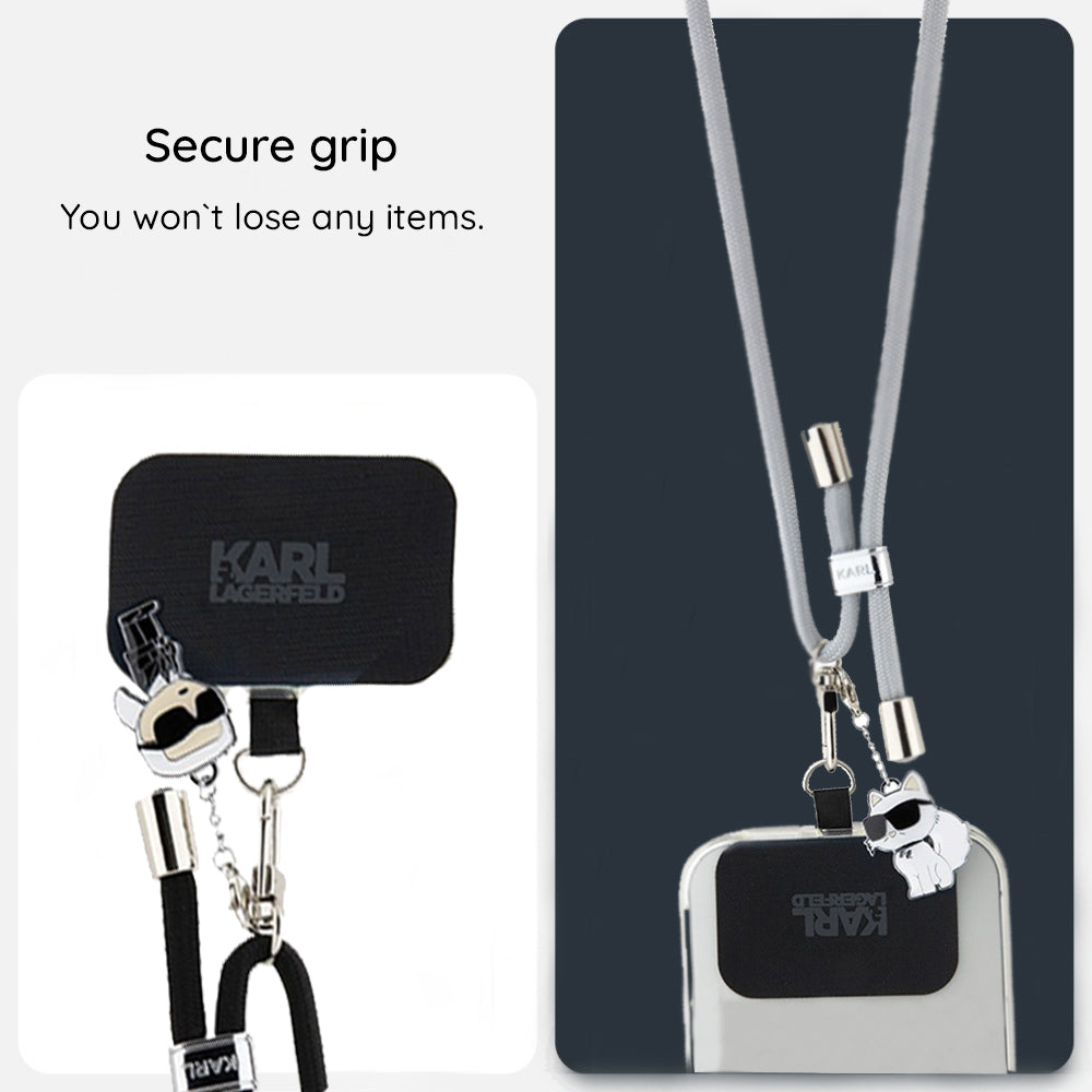Snur Telefon Karl Lagerfeld Choupette, Gri