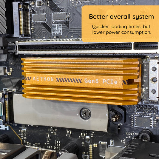 Solid State Drive (SSD) Dato Ares Aethon, NVME M.2, PCIe Gen5x4, 2TB, Negru ARSAT-2TB