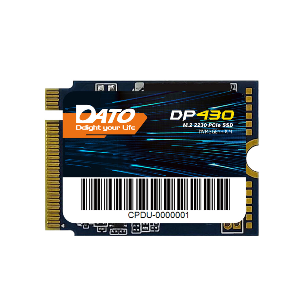 Solid State Drive (SSD) Dato DP430, 1TB, NVMe M.2 2230, PCIE Gen4x4 DP430SSD-1TB