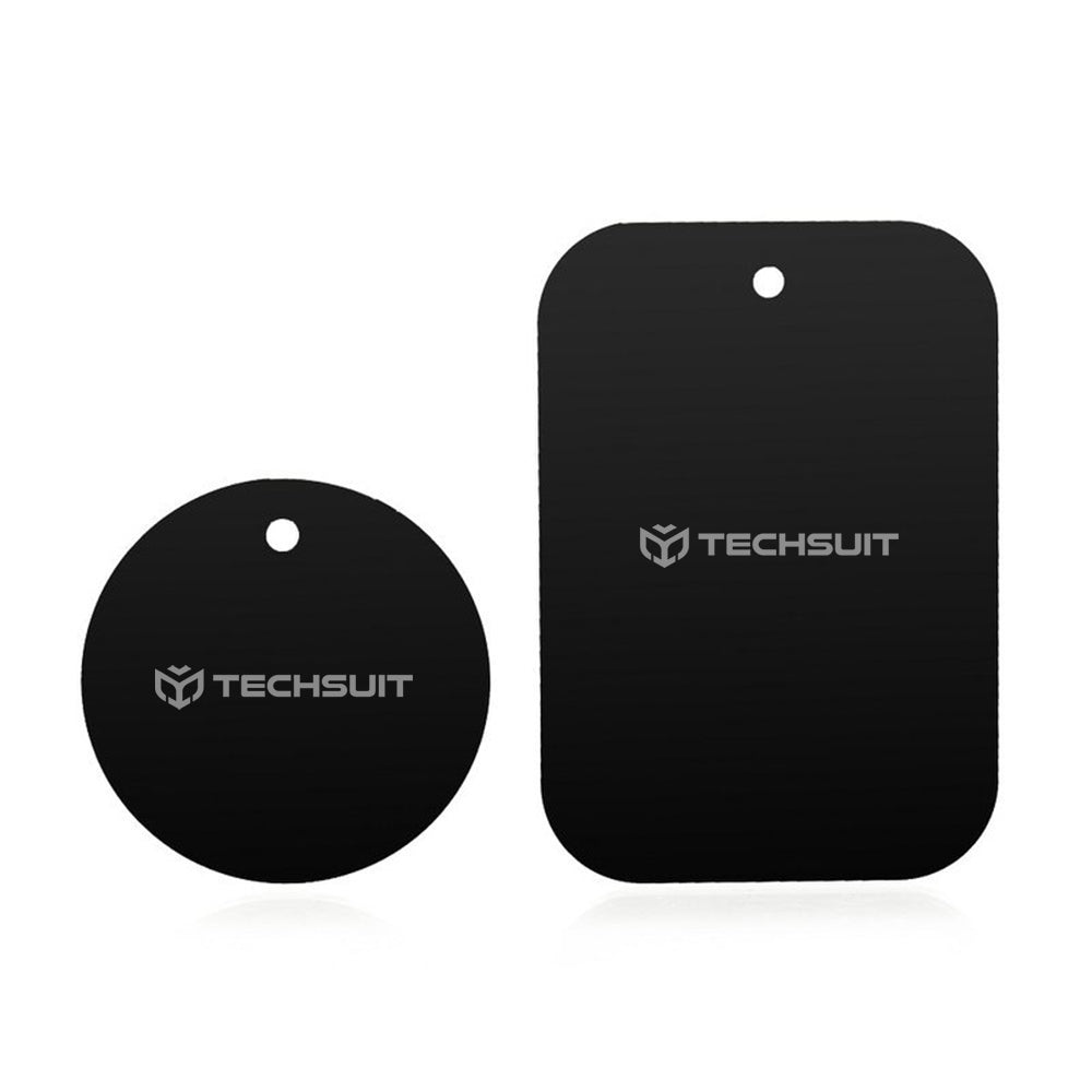 Sticker Metalic Techsuit MP03 2in1, Negru
