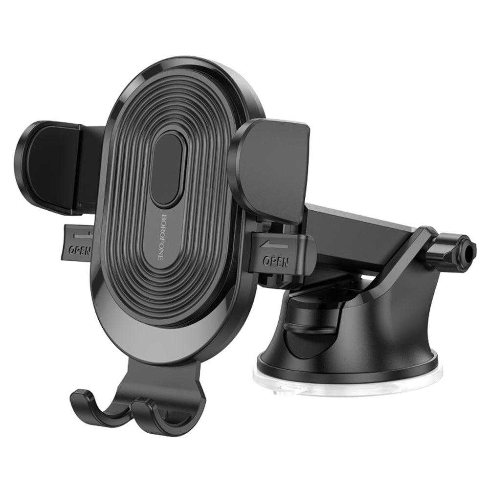 Suport Auto Borofone BH85 Experience, 4.7inch - 7inch, Negru