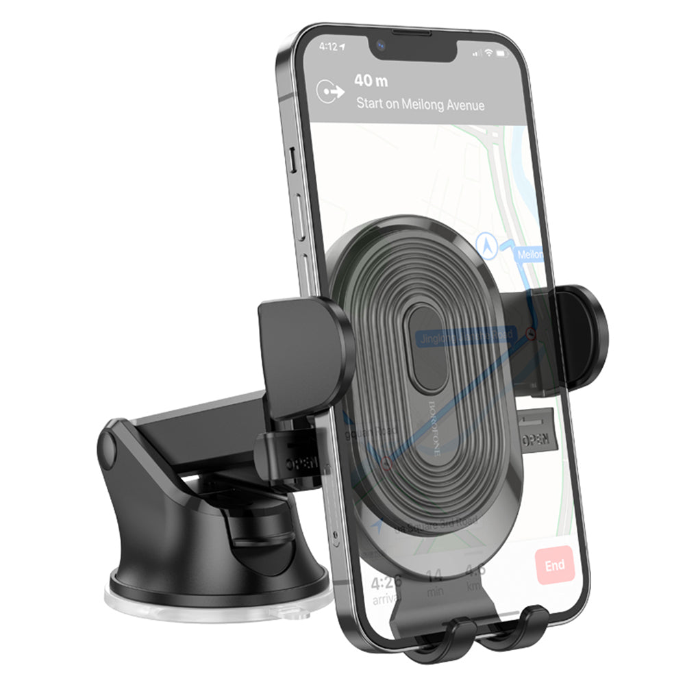 Suport Auto Borofone BH85 Experience, 4.7inch - 7inch, Negru