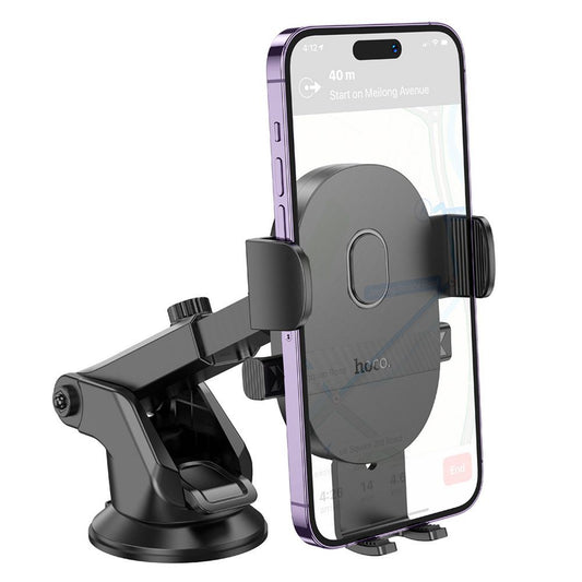 Suport Auto HOCO H19, 4.7inch - 7inch, Negru