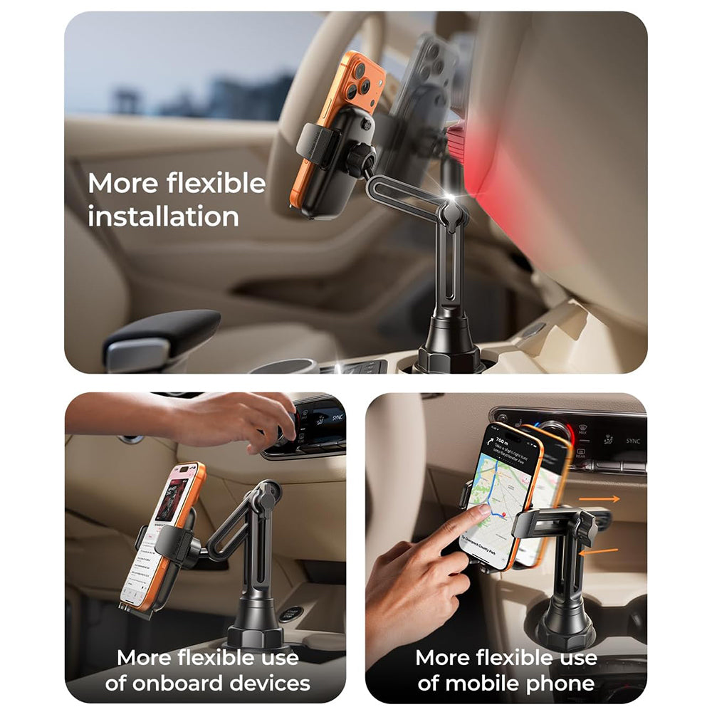 Suport Auto Lisen pentru Telefon, 4.7inch - 7inch, Negru YL0223070048