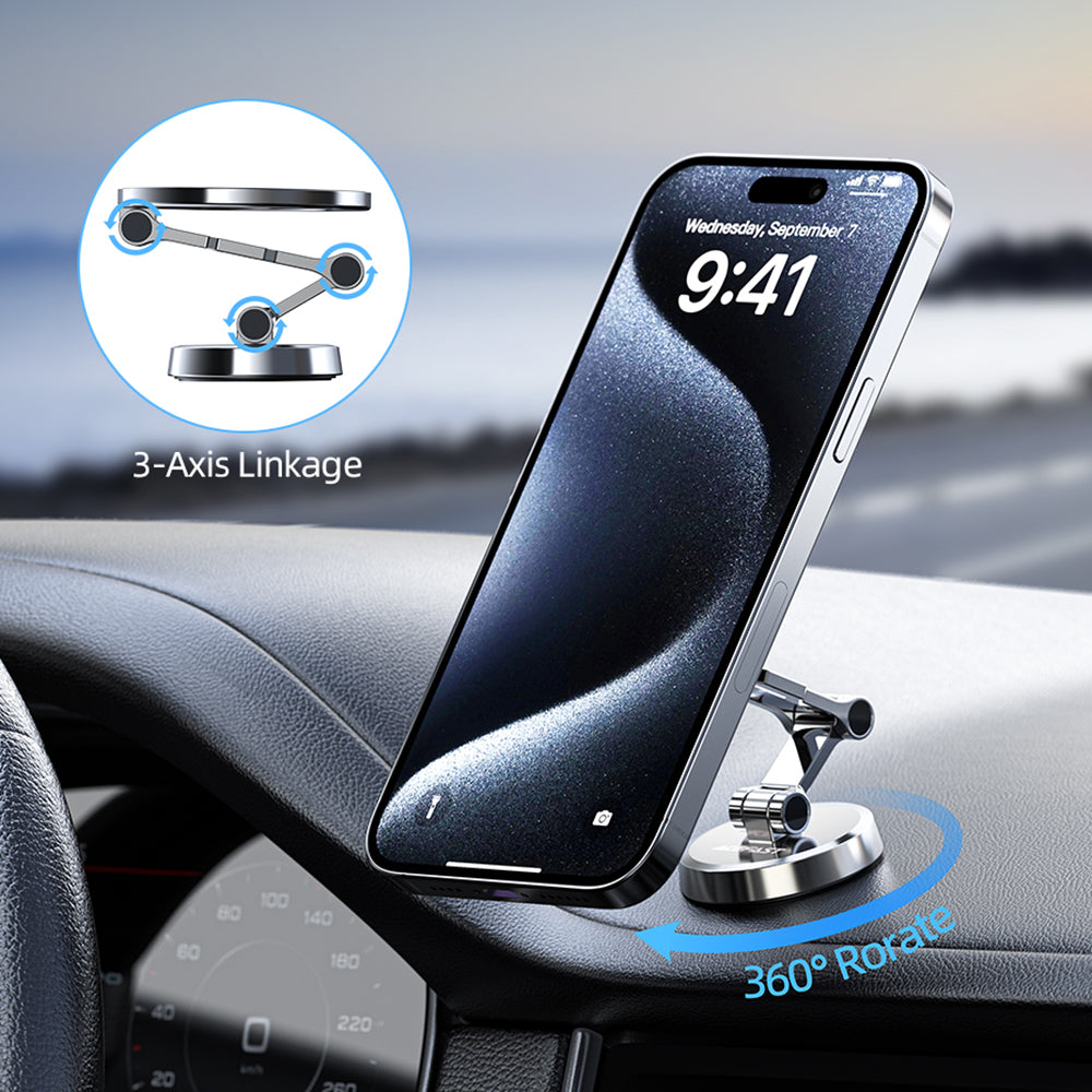 Suport Auto Magnetic Acefast D20, Universal, Argintiu