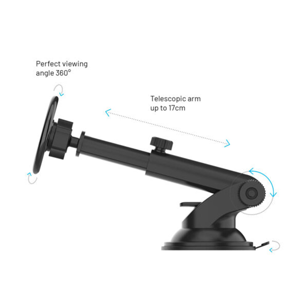 Suport Auto Magnetic Fixed MagMount XL, Universal, Negru