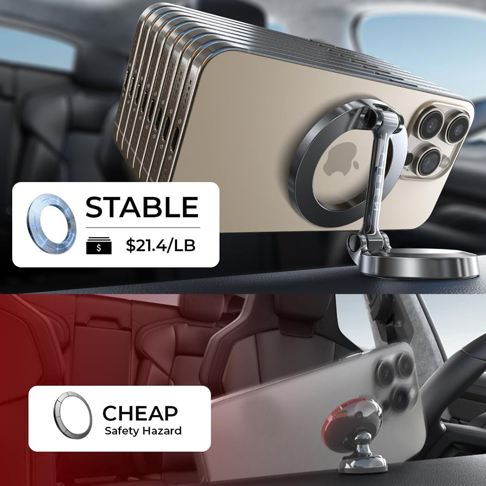 Suport Auto Magnetic Lisen, Universal, Negru YL0224010003