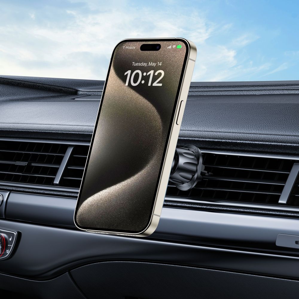 Suport Auto Magnetic Tech-Protect N56 2in1, Universal, Negru
