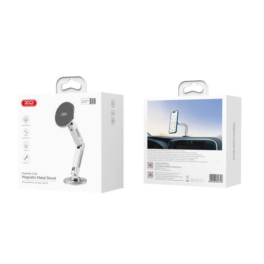 Suport Auto Magnetic XO Design C148, Universal, Argintiu