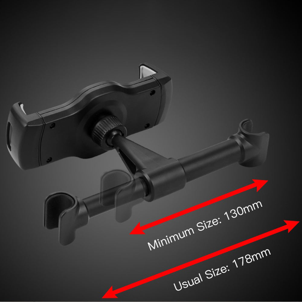 Suport Auto Tetiera Yesido C29 pentru Telefon / Tableta, 4inch - 10inch, Negru