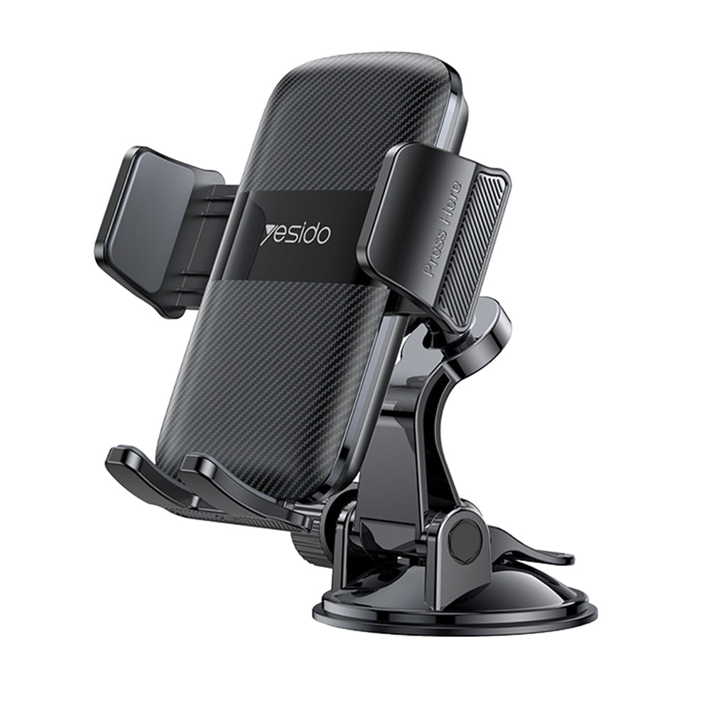 Suport Auto Yesido C175, 4.7inch - 7.2inch, Negru