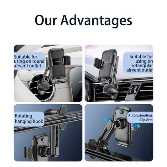 Suport Auto Yesido C242, Universal, Negru