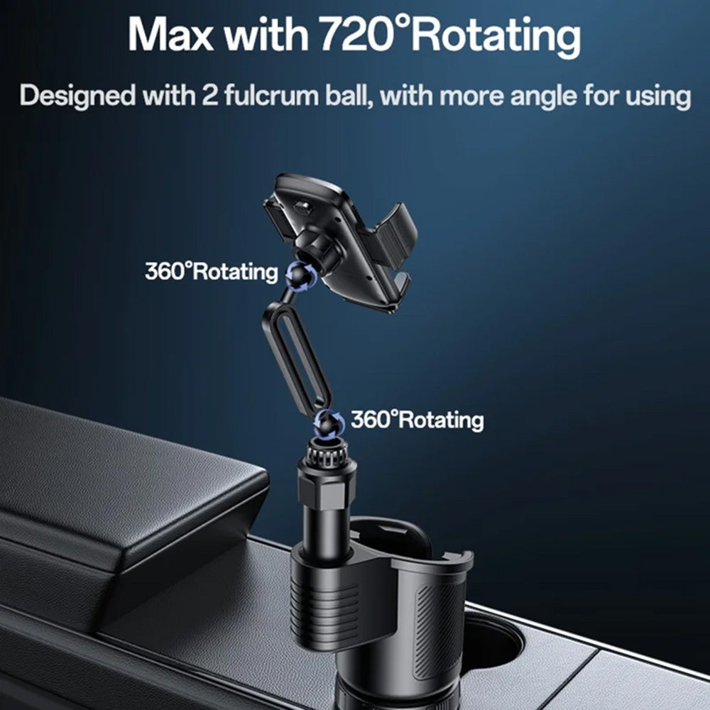 Suport Auto Yesido C273, 4.7inch - 7.2inch, Negru