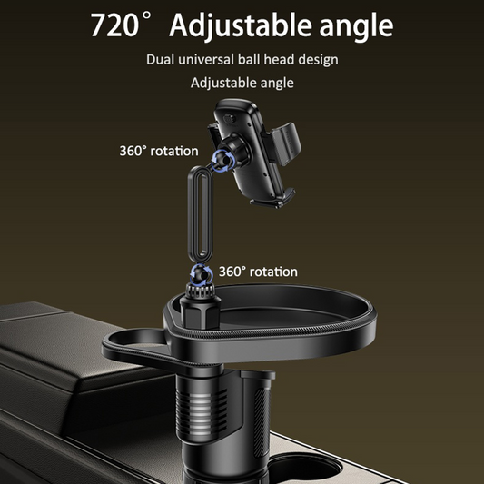 Suport Auto Yesido C274, 4.7inch - 7.2inch, Negru, Resigilat