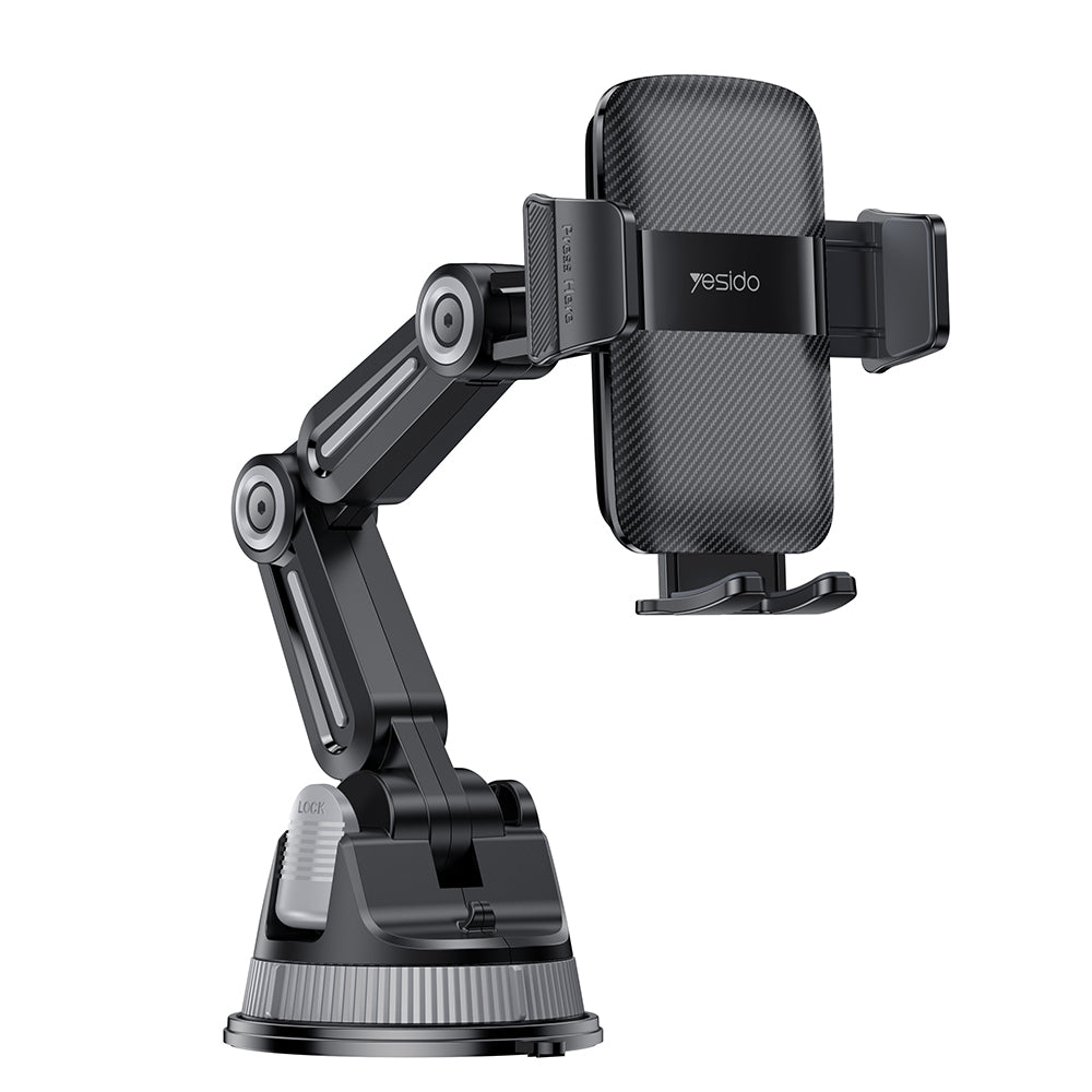 Suport Auto Yesido C275, 4.7inch - 7.2inch, Negru
