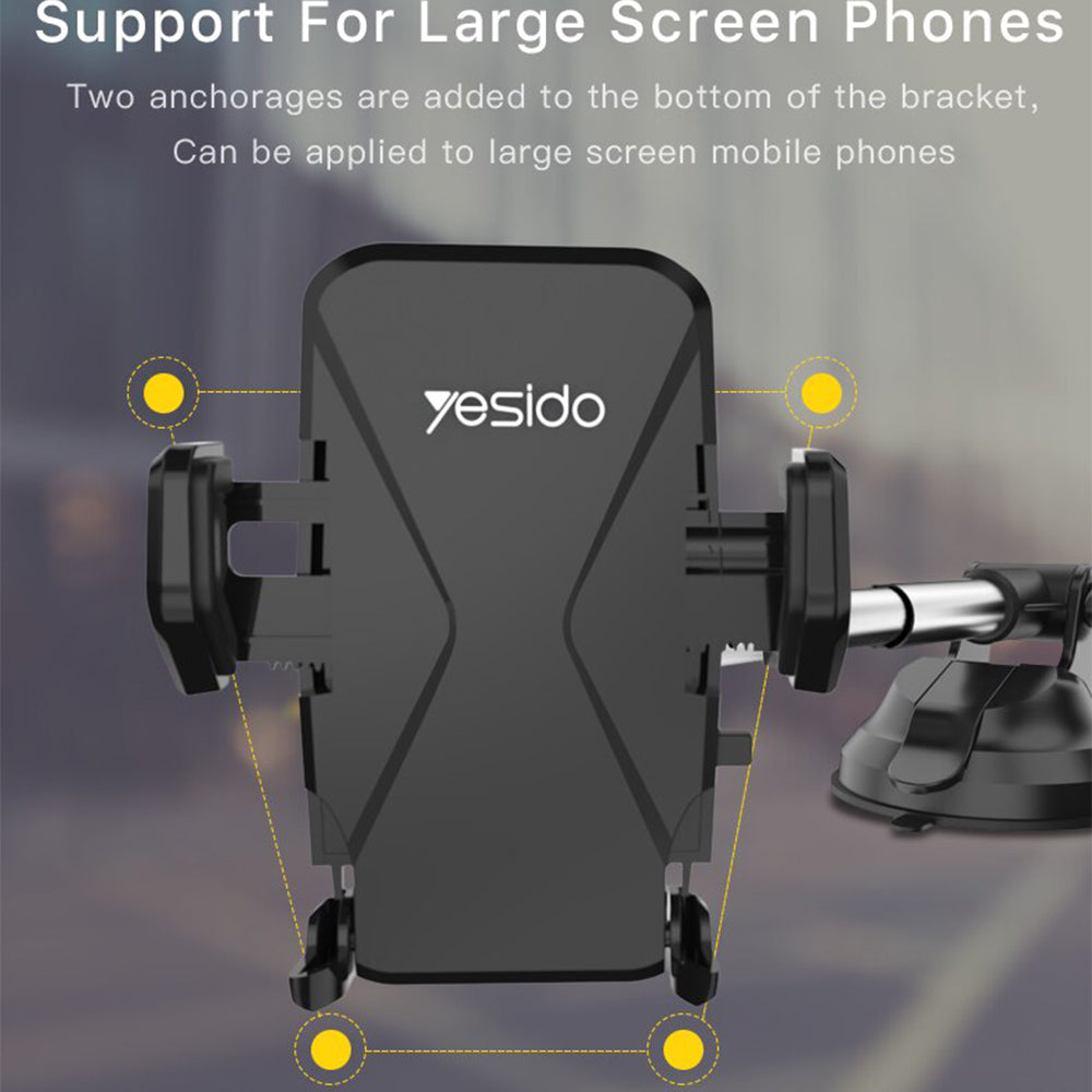 Suport Auto Yesido C40, Universal, Negru