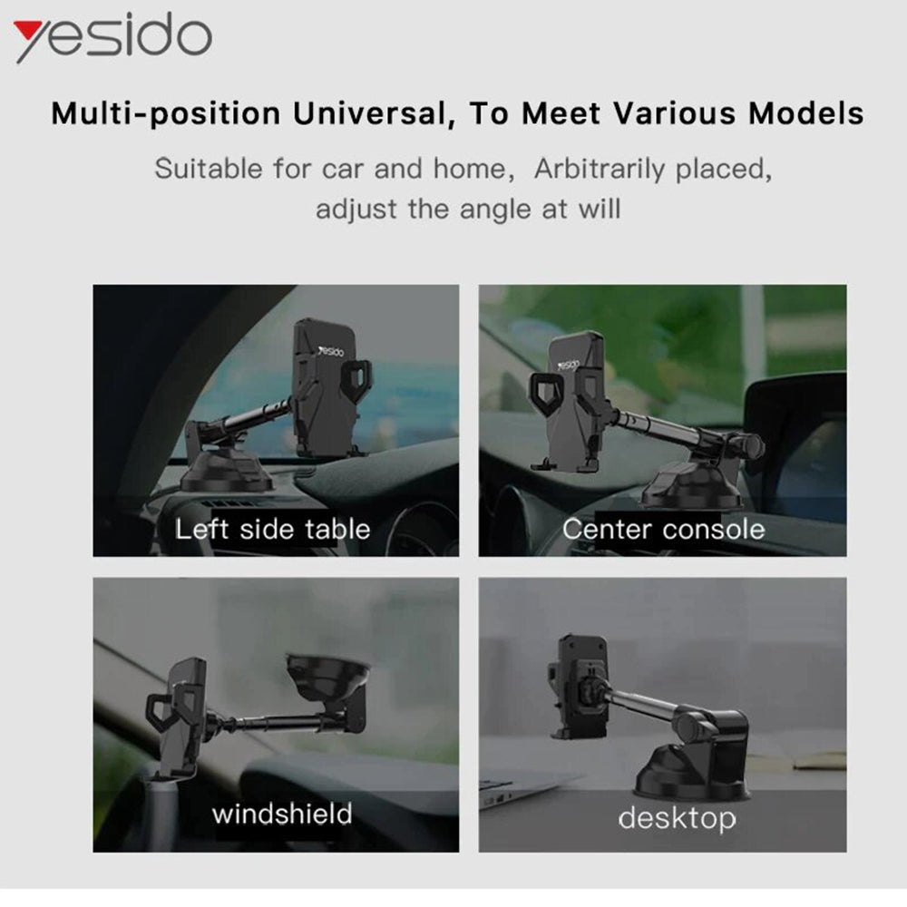 Suport Auto Yesido C40, Universal, Negru